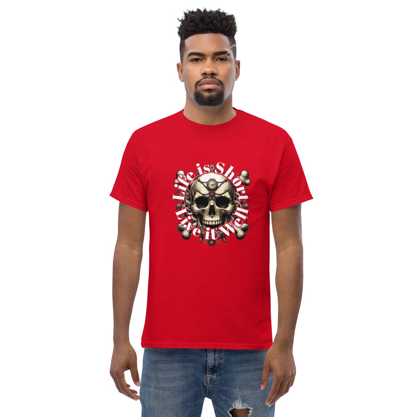 be a Rebel Skull tee