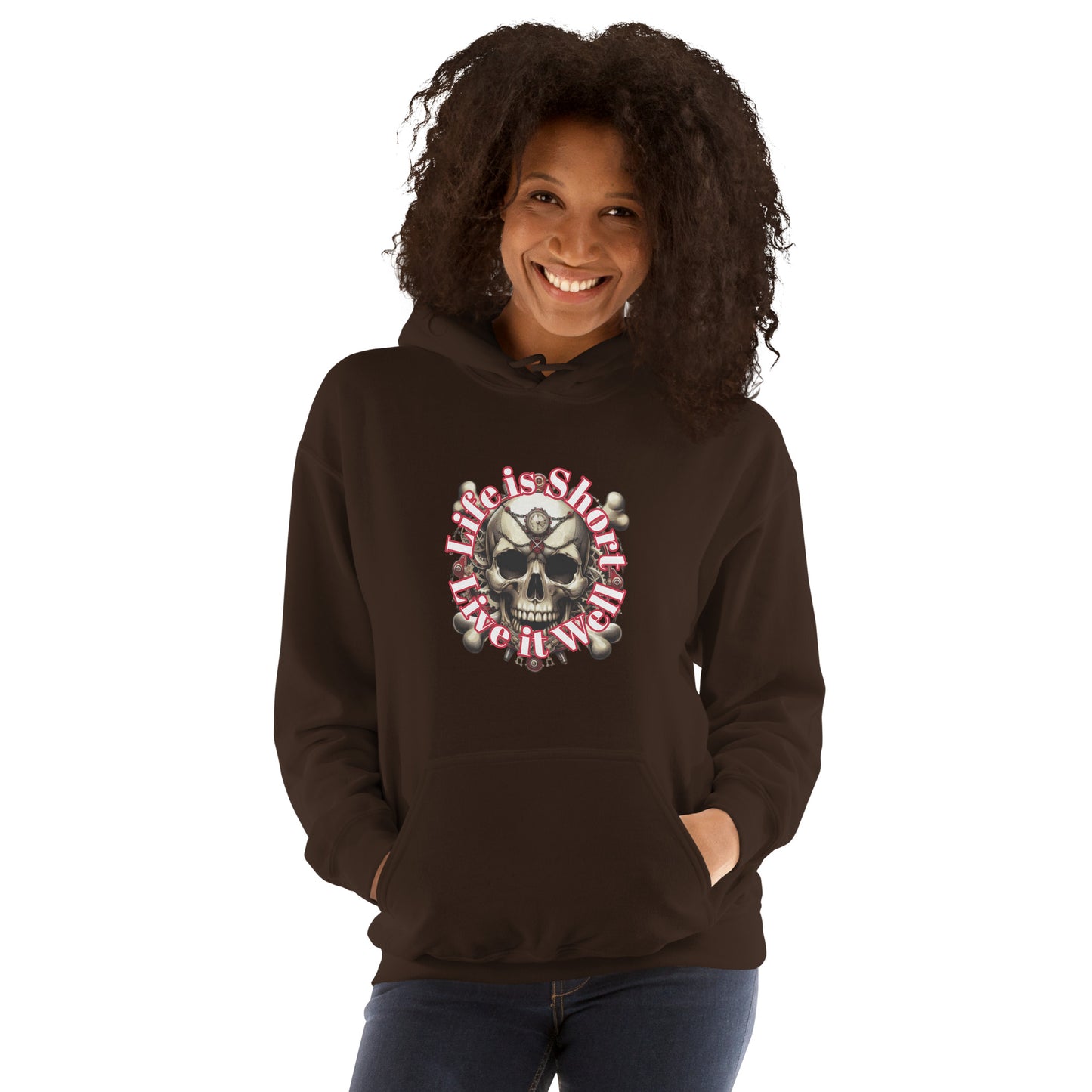Be a Rebel Skull Unisex Hoodie