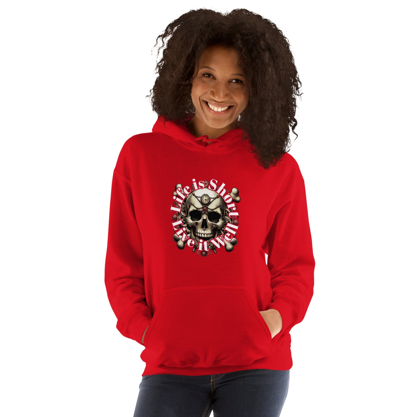 Be a Rebel Skull Unisex Hoodie