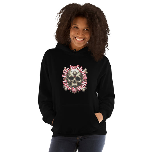 Be a Rebel Skull Unisex Hoodie